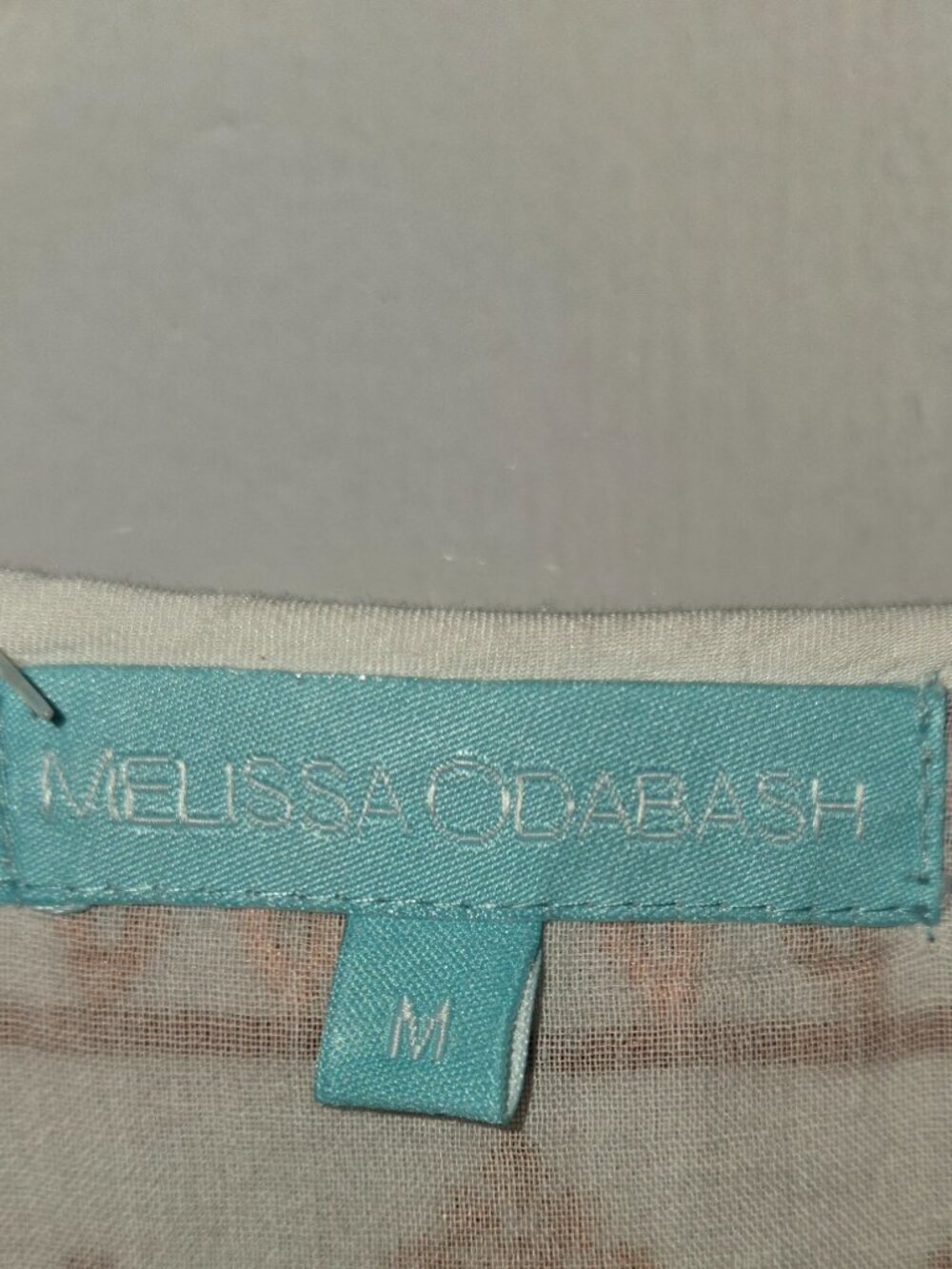 Melissa Odabash Natalia Embroidered Mini Dress / Tunic Size M - Picture 3 of 8